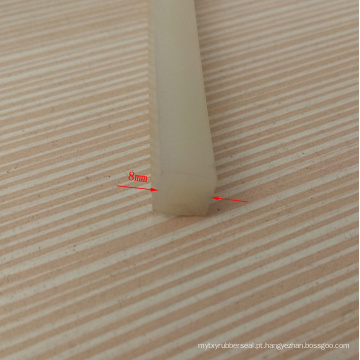 Espuma flexível da resistência de calor ou cabo quadrado contínuo da borracha de silicone